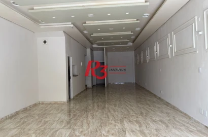 Loja para alugar, 127 m² por R$ 22.436,00/mês - Gonzaga - Santos/SP