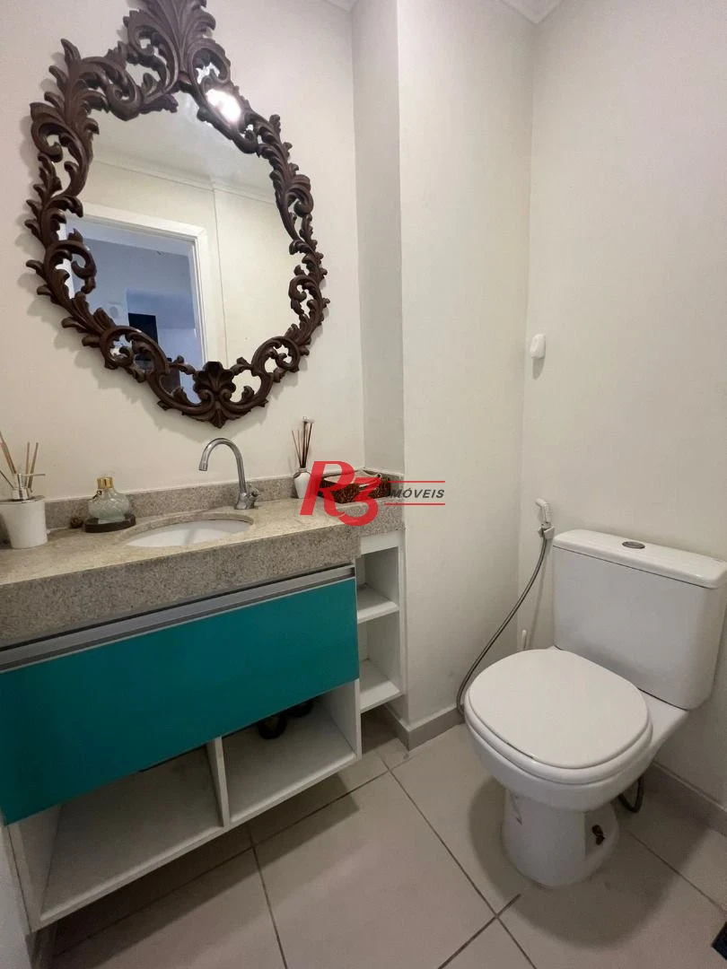 Apartamento à venda, 136 m² por R$ 2.150.000,00 - Pompéia - Santos/SP