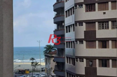 Apartamento com 2 dormitórios à venda, 83 m² por R$ 405.000,00 - José Menino - Santos/SP