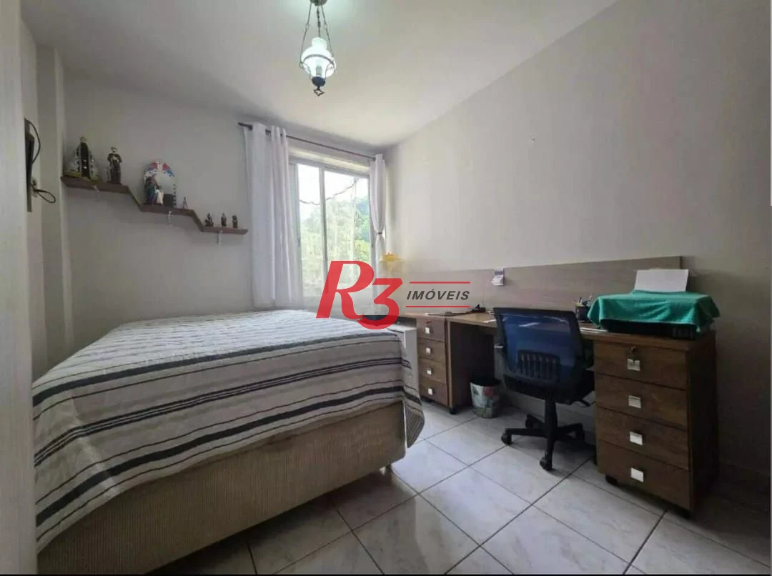Apartamento com 2 dormitórios à venda, 83 m² por R$ 405.000,00 - José Menino - Santos/SP
