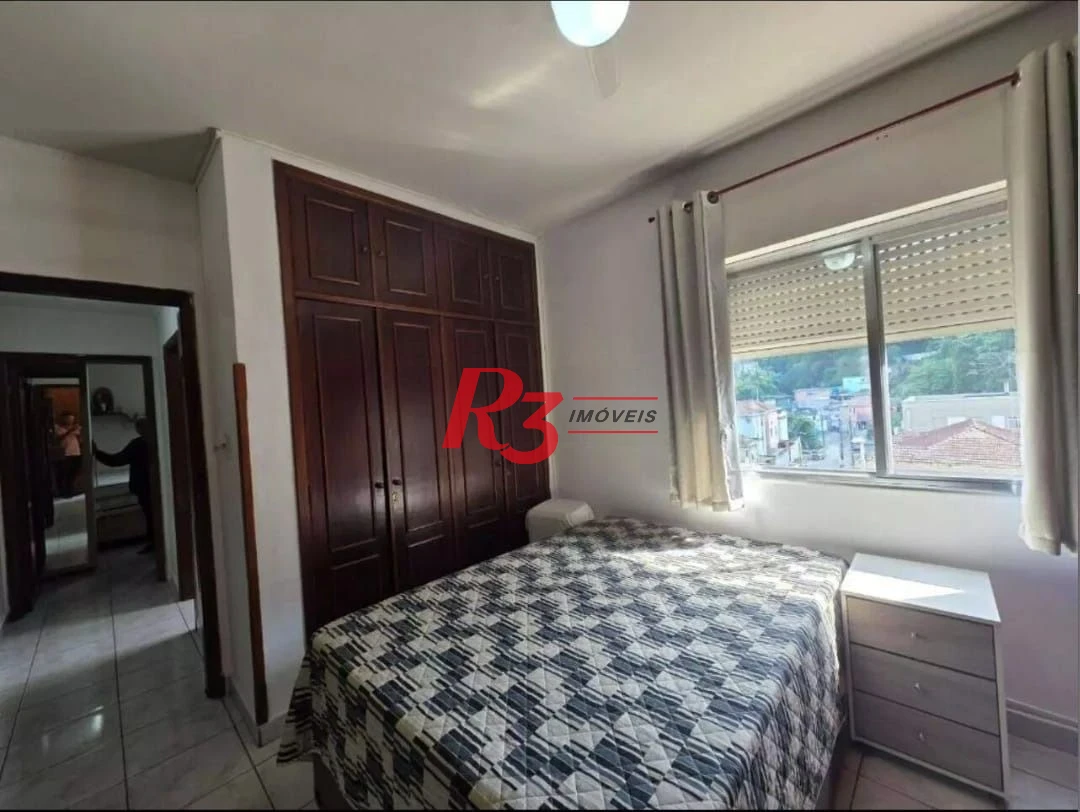 Apartamento com 2 dormitórios à venda, 83 m² por R$ 405.000,00 - José Menino - Santos/SP