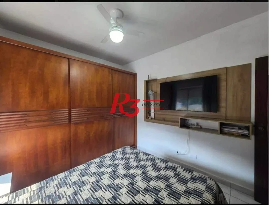Apartamento com 2 dormitórios à venda, 83 m² por R$ 405.000,00 - José Menino - Santos/SP