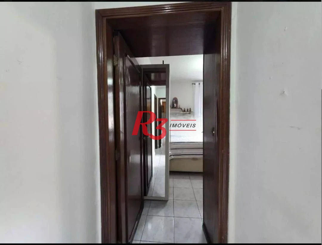 Apartamento com 2 dormitórios à venda, 83 m² por R$ 405.000,00 - José Menino - Santos/SP