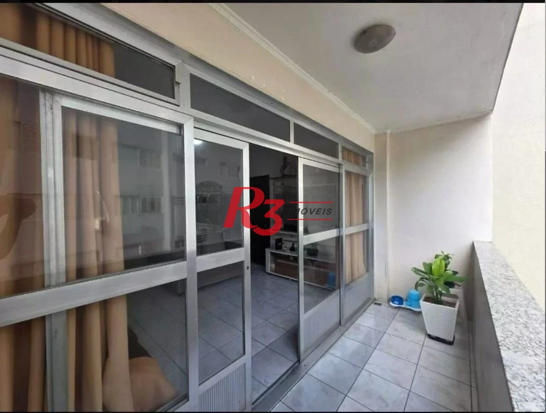 Apartamento com 2 dormitórios à venda, 83 m² por R$ 405.000,00 - José Menino - Santos/SP