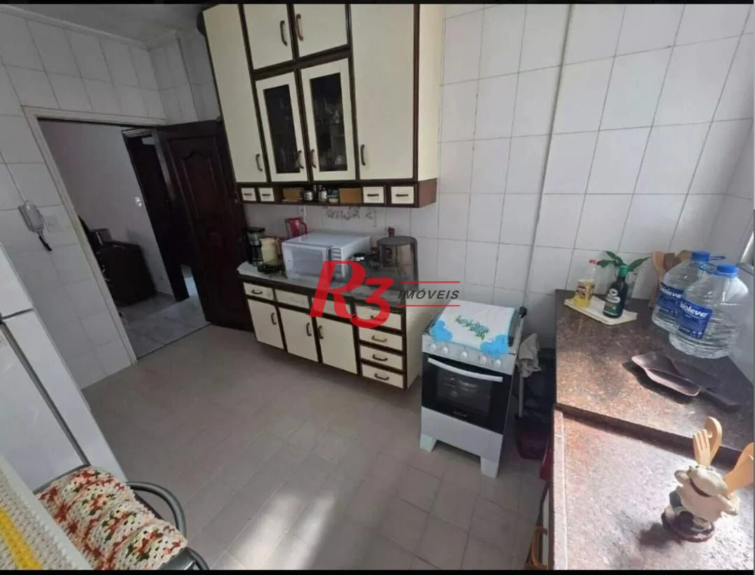 Apartamento com 2 dormitórios à venda, 83 m² por R$ 405.000,00 - José Menino - Santos/SP