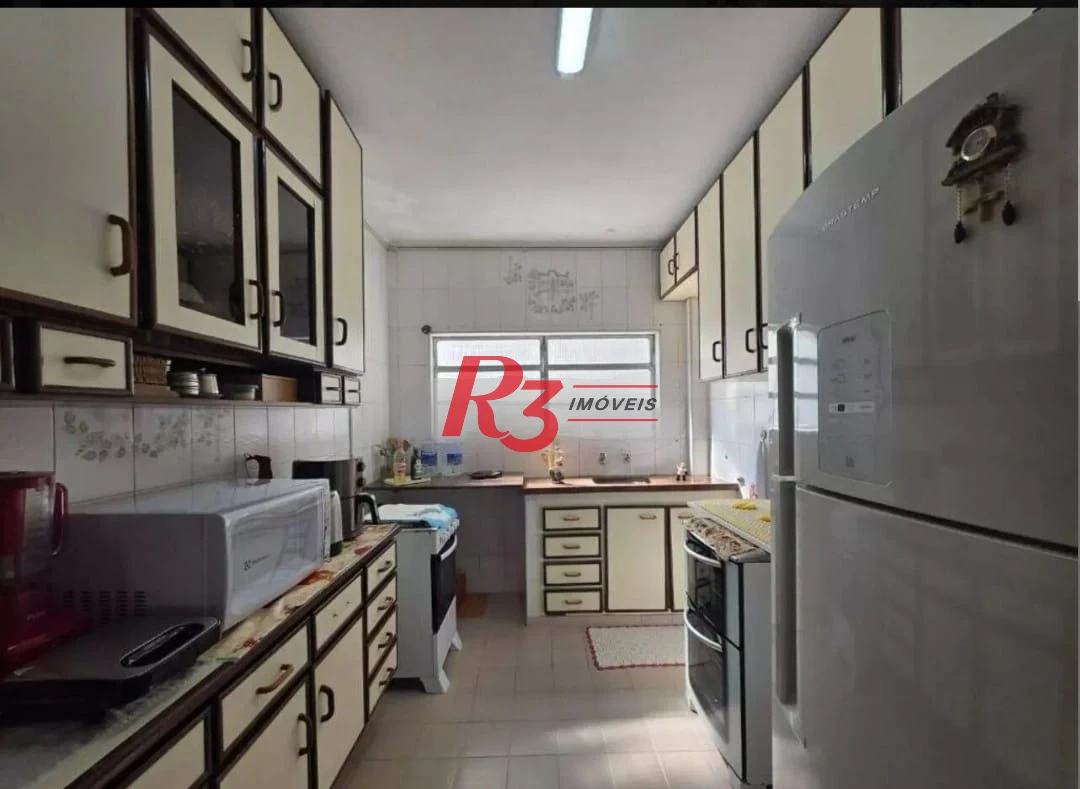 Apartamento com 2 dormitórios à venda, 83 m² por R$ 405.000,00 - José Menino - Santos/SP