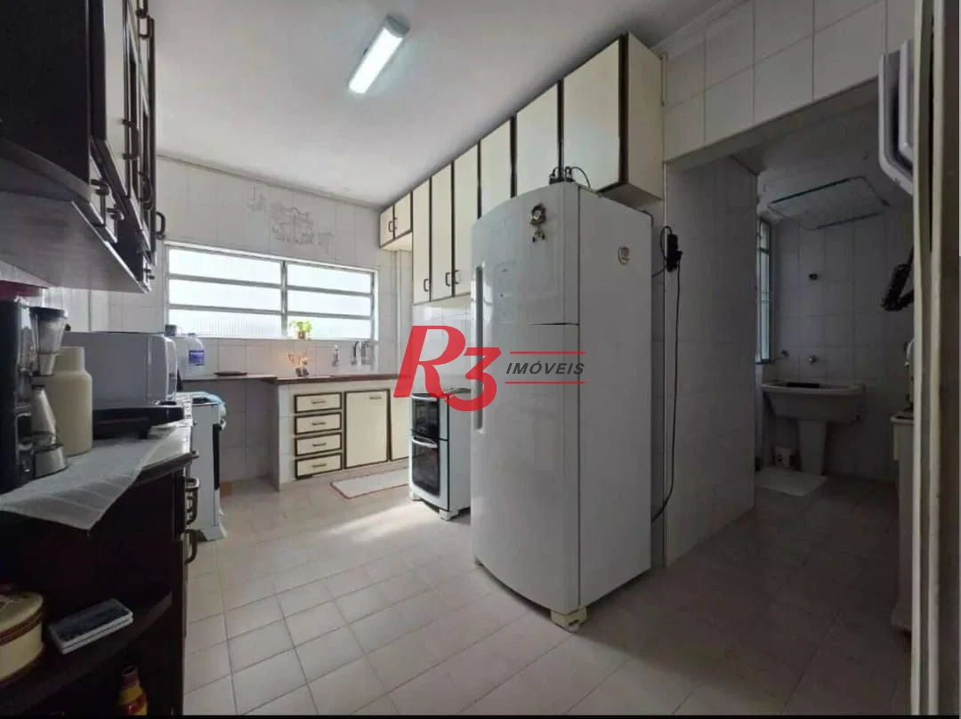 Apartamento com 2 dormitórios à venda, 83 m² por R$ 405.000,00 - José Menino - Santos/SP