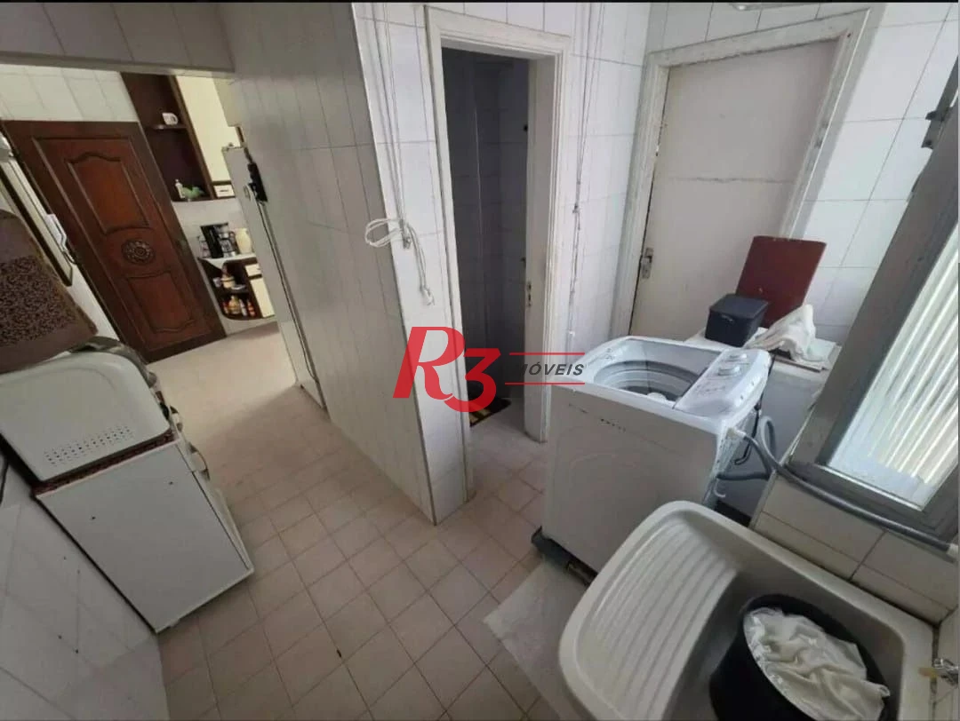 Apartamento com 2 dormitórios à venda, 83 m² por R$ 405.000,00 - José Menino - Santos/SP