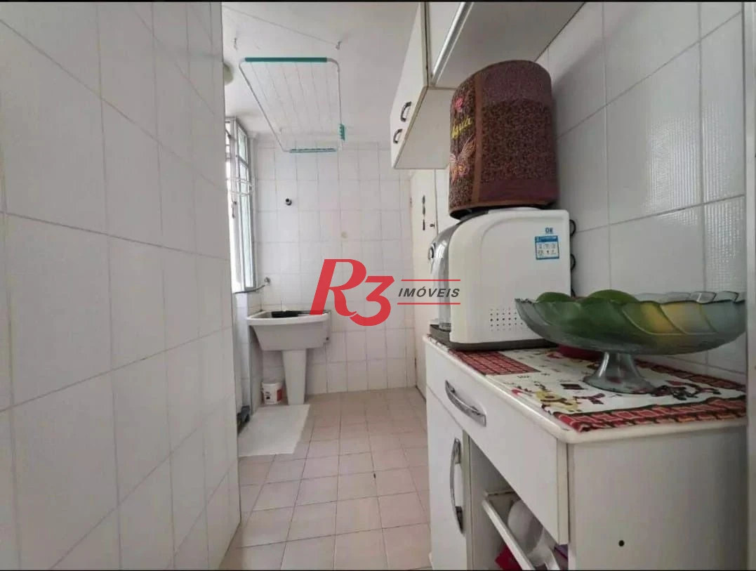 Apartamento com 2 dormitórios à venda, 83 m² por R$ 405.000,00 - José Menino - Santos/SP