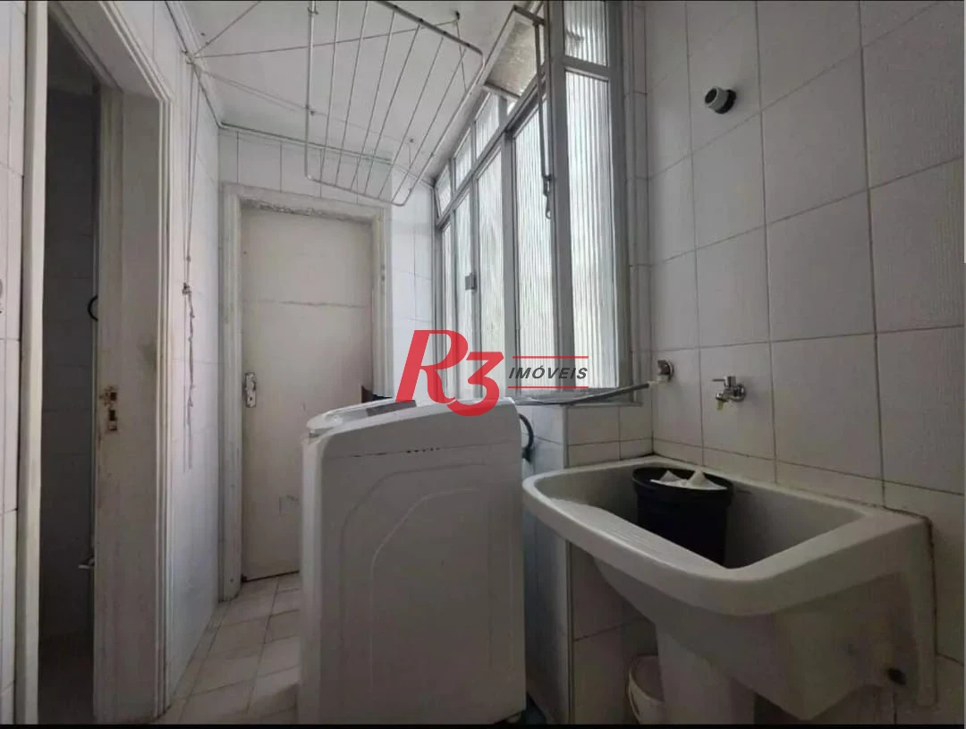 Apartamento com 2 dormitórios à venda, 83 m² por R$ 405.000,00 - José Menino - Santos/SP