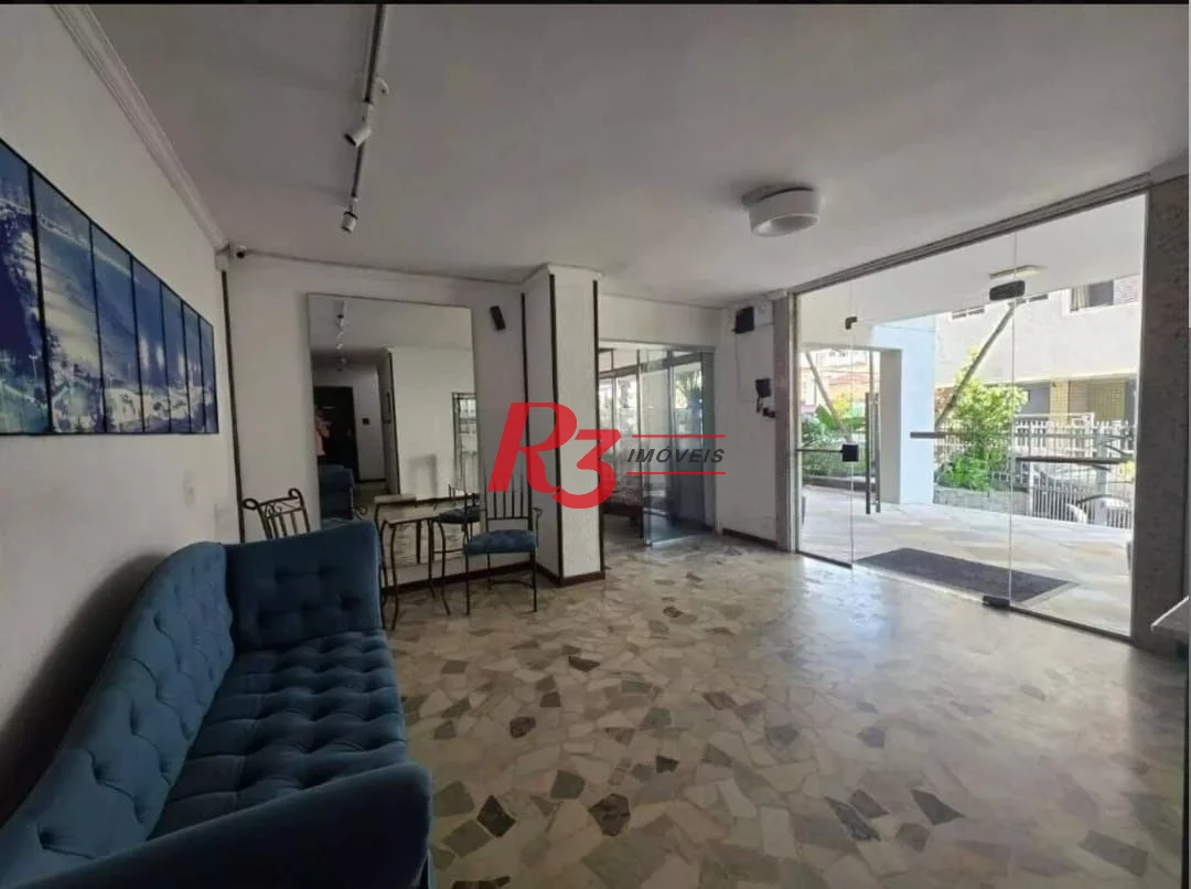 Apartamento com 2 dormitórios à venda, 83 m² por R$ 405.000,00 - José Menino - Santos/SP