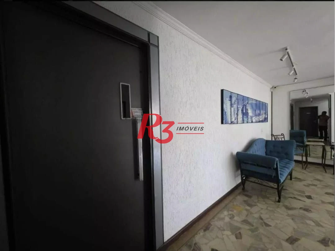 Apartamento com 2 dormitórios à venda, 83 m² por R$ 405.000,00 - José Menino - Santos/SP