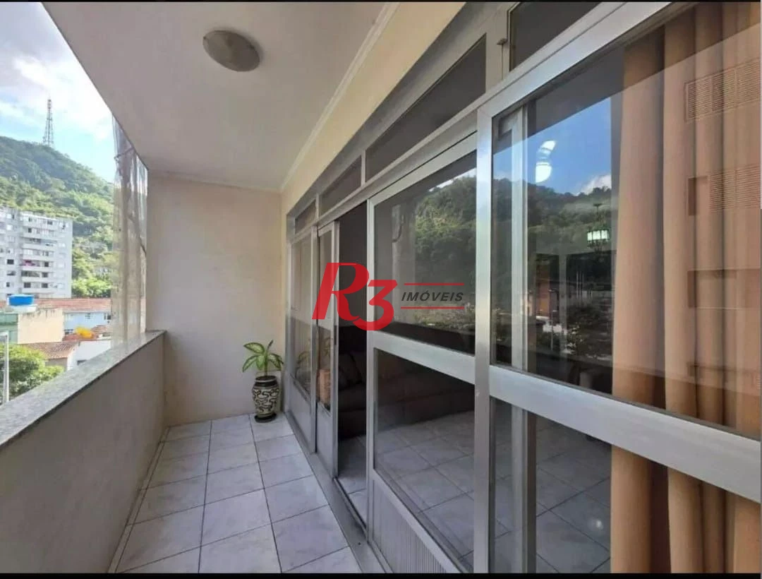 Apartamento com 2 dormitórios à venda, 83 m² por R$ 405.000,00 - José Menino - Santos/SP