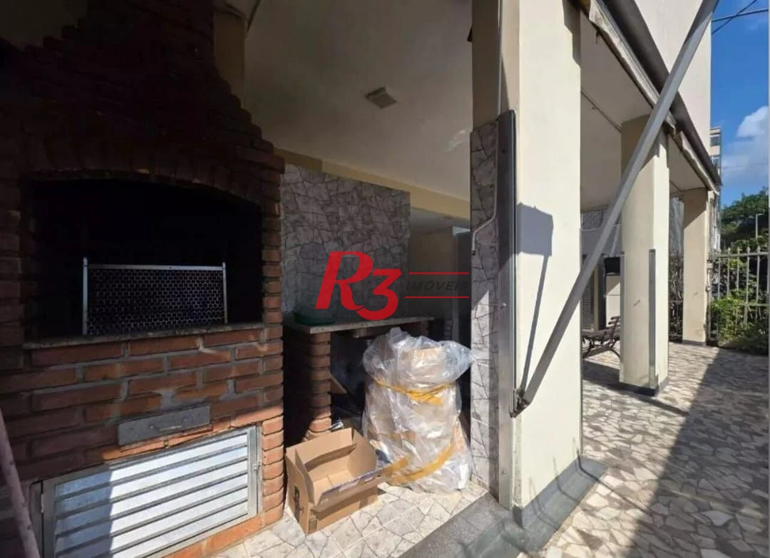 Apartamento com 2 dormitórios à venda, 83 m² por R$ 405.000,00 - José Menino - Santos/SP