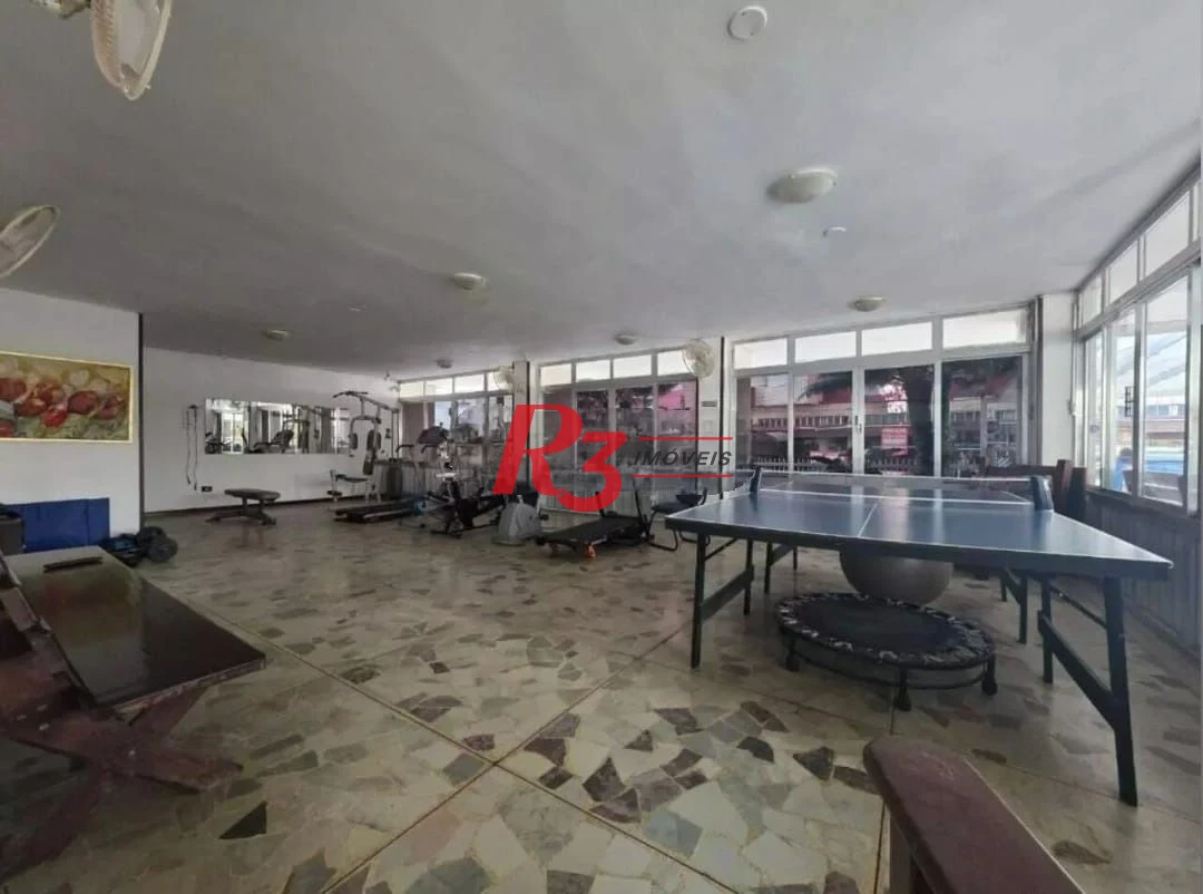 Apartamento com 2 dormitórios à venda, 83 m² por R$ 405.000,00 - José Menino - Santos/SP