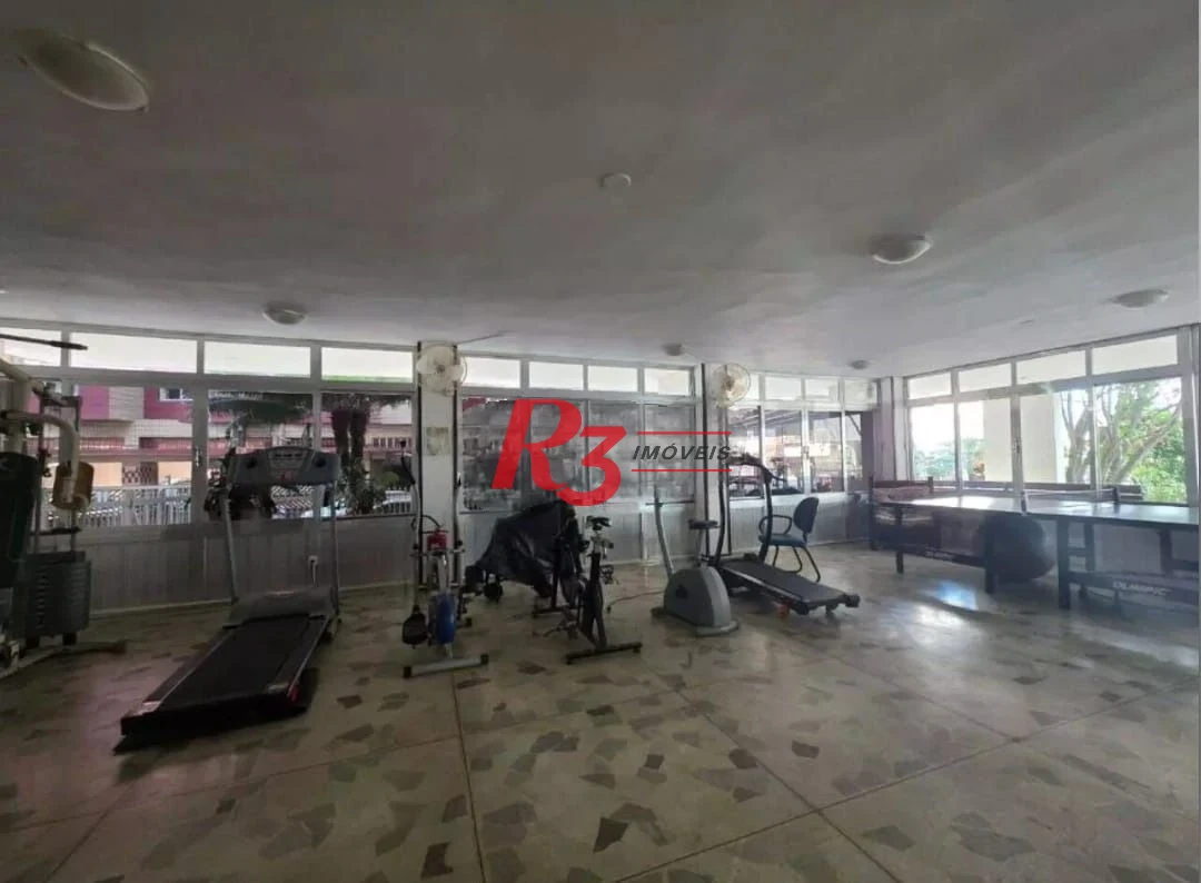 Apartamento com 2 dormitórios à venda, 83 m² por R$ 405.000,00 - José Menino - Santos/SP