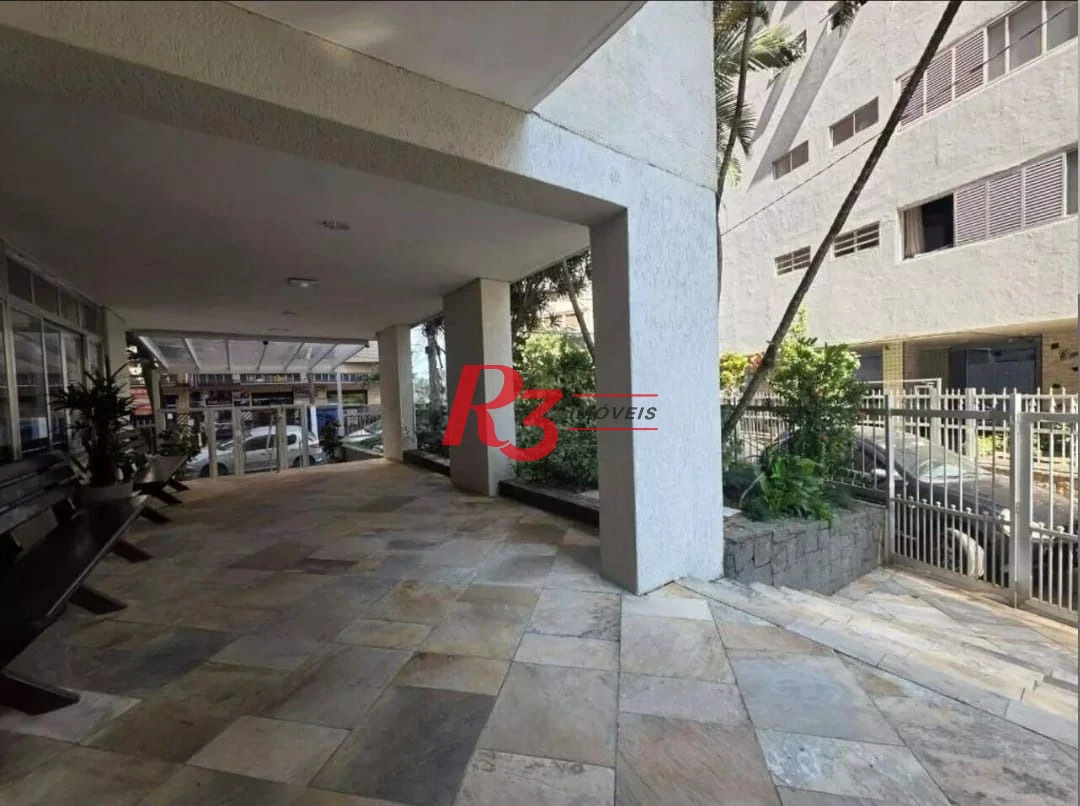 Apartamento com 2 dormitórios à venda, 83 m² por R$ 405.000,00 - José Menino - Santos/SP