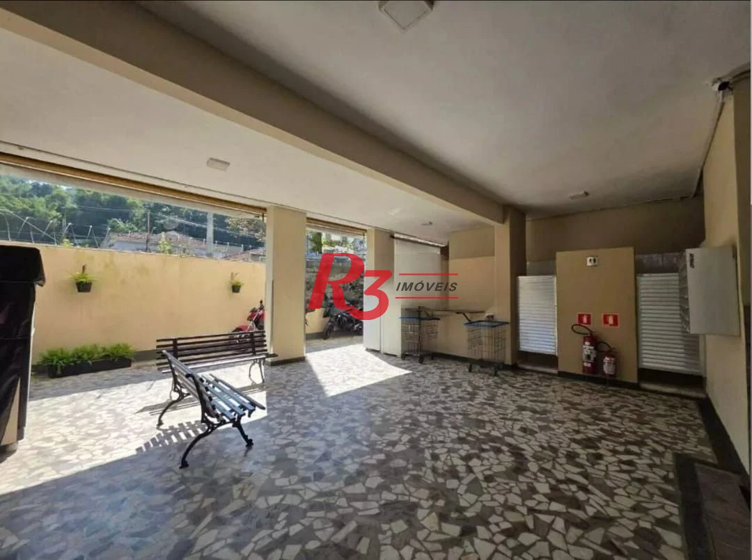 Apartamento com 2 dormitórios à venda, 83 m² por R$ 405.000,00 - José Menino - Santos/SP