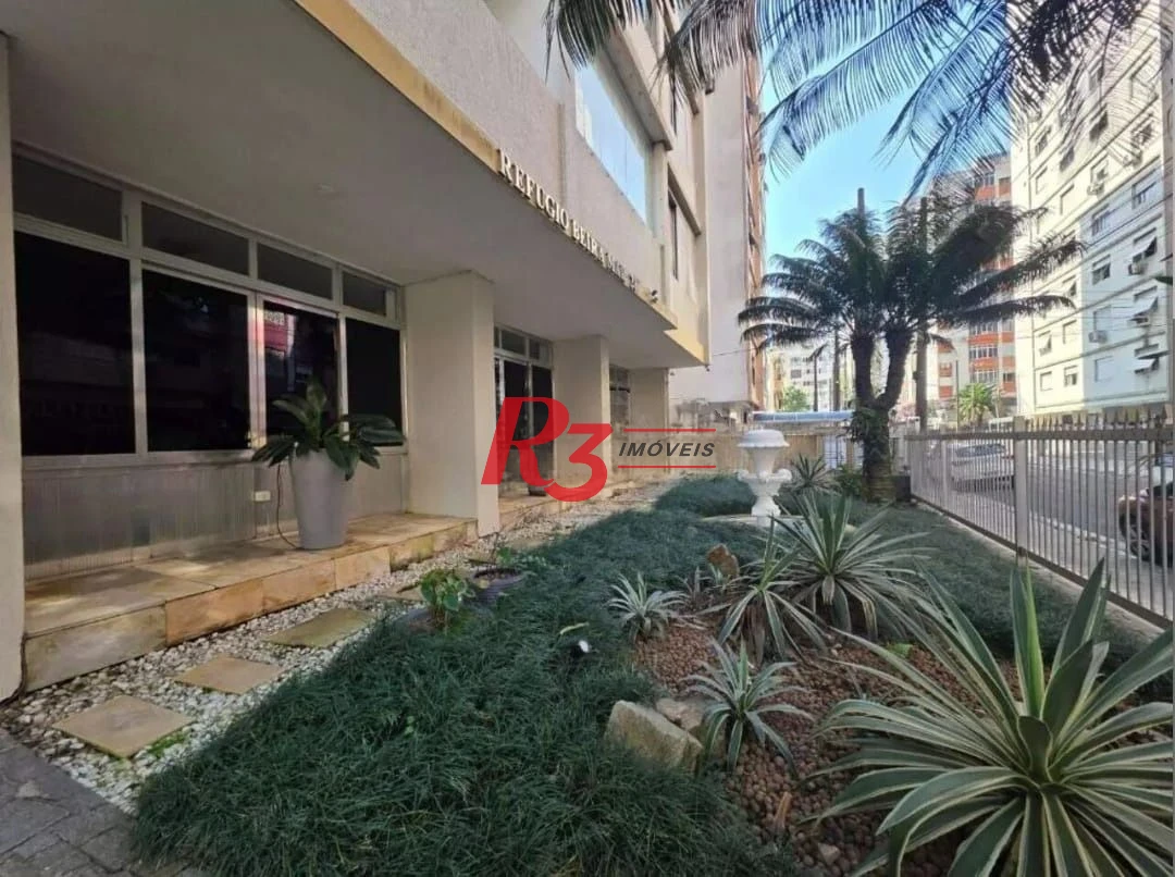 Apartamento com 2 dormitórios à venda, 83 m² por R$ 405.000,00 - José Menino - Santos/SP