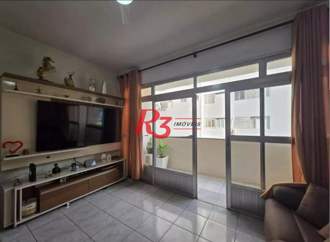 Apartamento com 2 dormitórios à venda, 83 m² por R$ 405.000,00 - José Menino - Santos/SP
