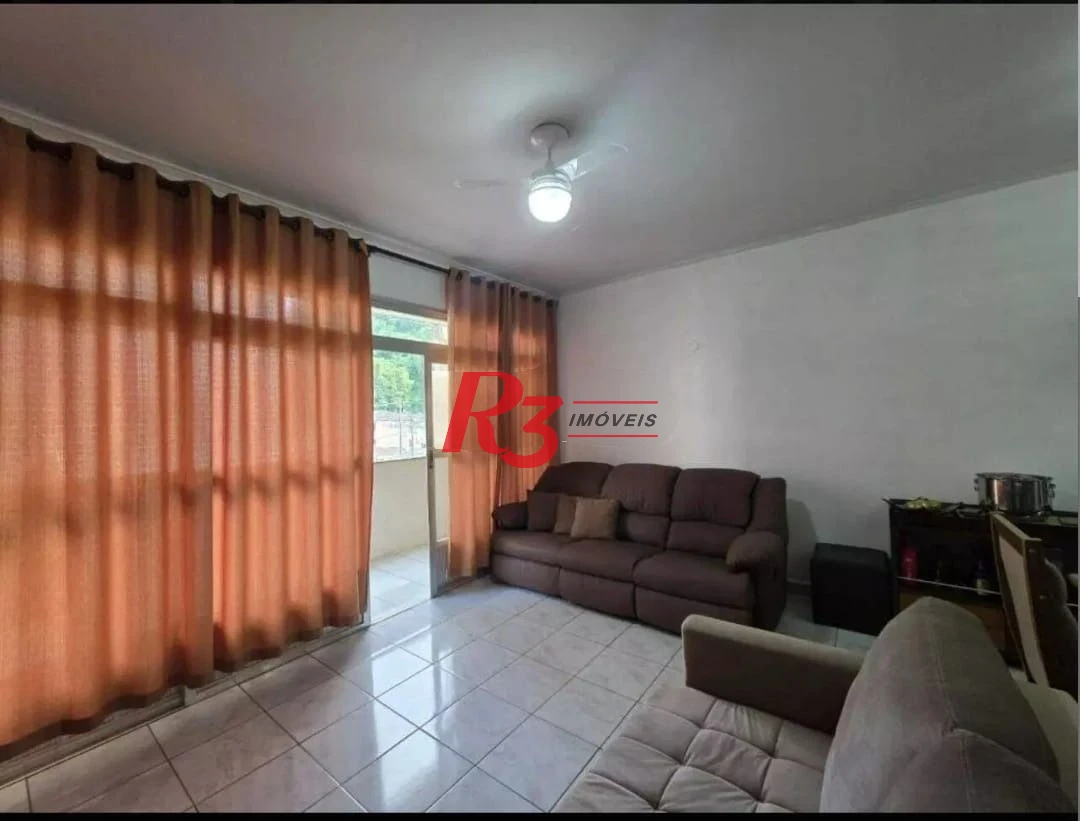 Apartamento com 2 dormitórios à venda, 83 m² por R$ 405.000,00 - José Menino - Santos/SP
