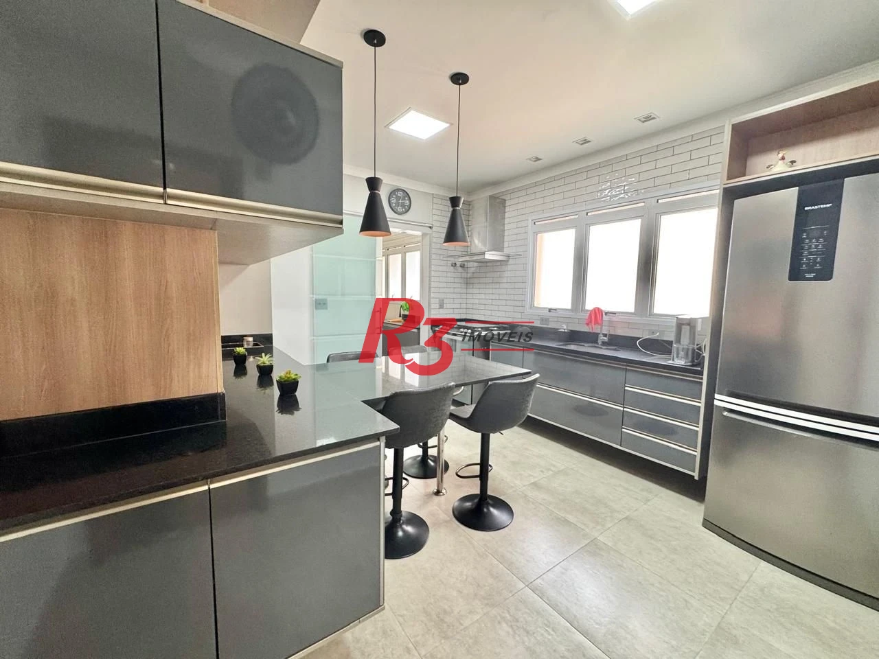 Apartamento com 3 dormitórios, 160 m² - venda por R$ 2.150.000,00 ou aluguel por R$ 15.764,00/mês - Boqueirão - Santos/SP