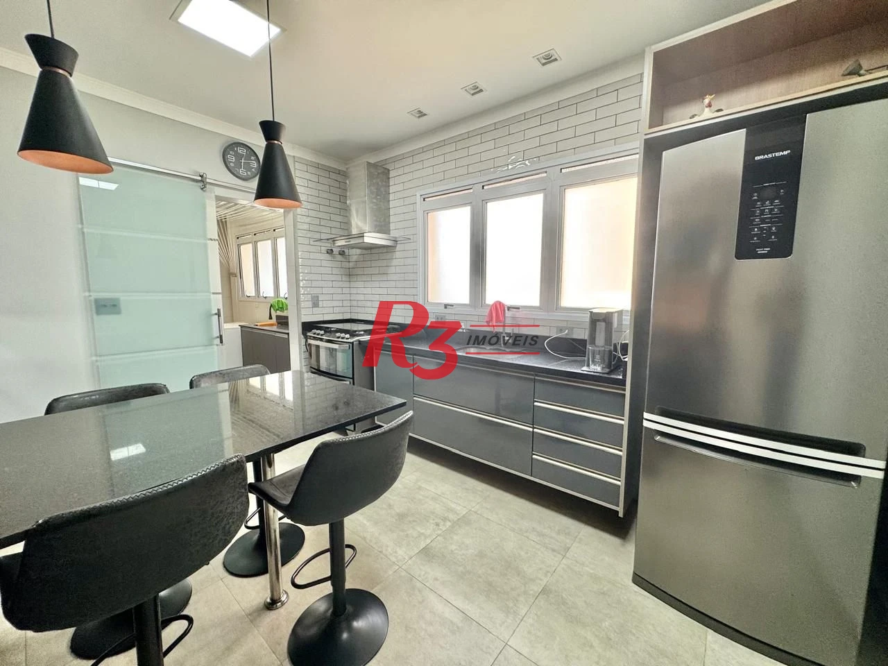 Apartamento com 3 dormitórios, 160 m² - venda por R$ 2.150.000,00 ou aluguel por R$ 15.764,00/mês - Boqueirão - Santos/SP