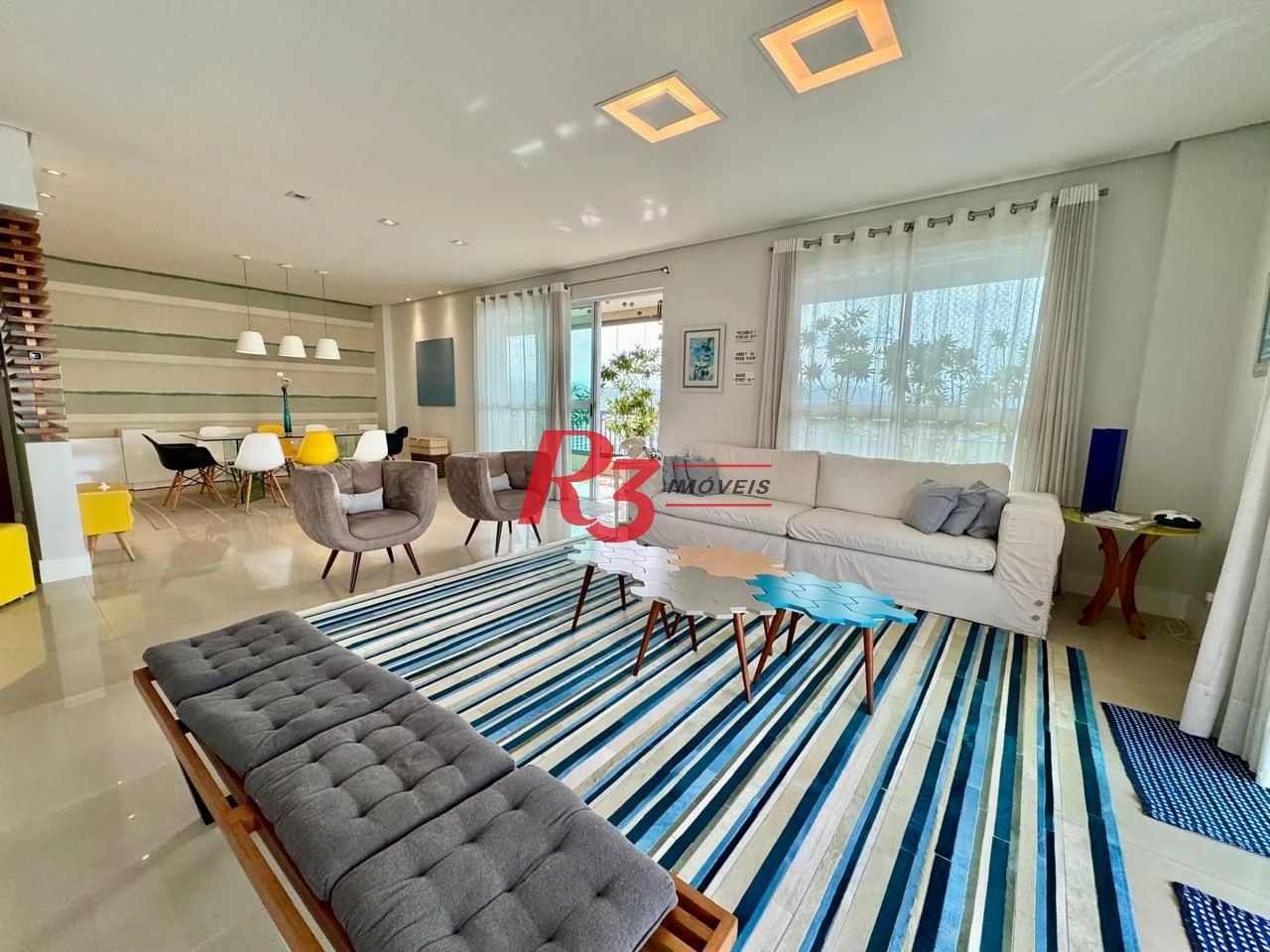 Cobertura com 4 dormitórios à venda, 478 m² por R$ 5.350.000,00 - Vila Rica - Santos/SP