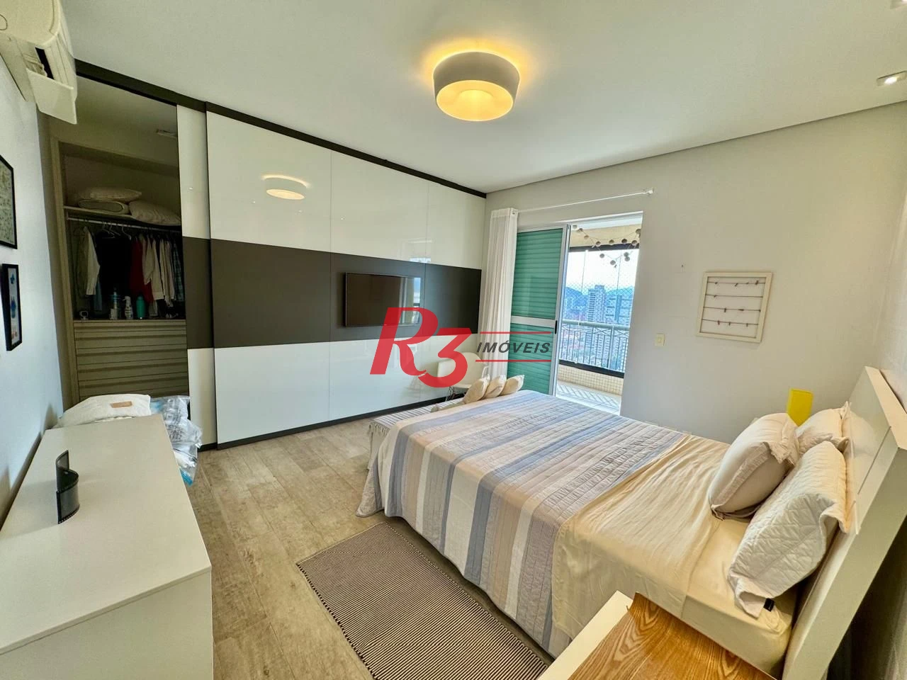 Cobertura com 4 dormitórios à venda, 478 m² por R$ 5.350.000,00 - Vila Rica - Santos/SP