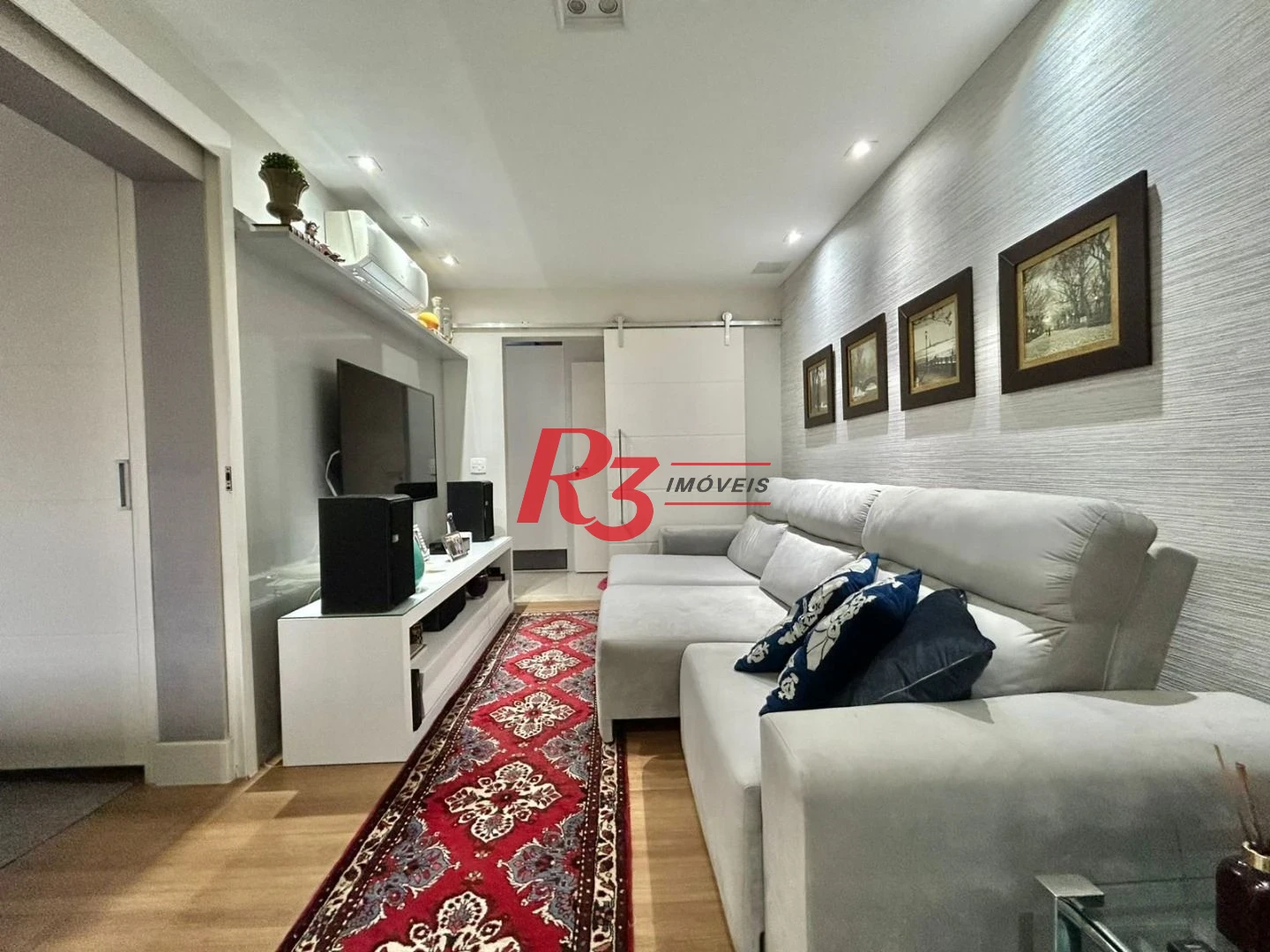 Apartamento com 3 dormitórios à venda, 181 m² por R$ 3.360.000,00 - Gonzaga - Santos/SP