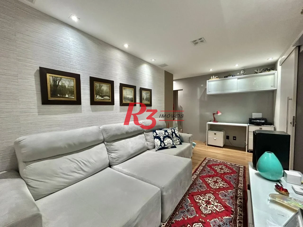 Apartamento com 3 dormitórios à venda, 181 m² por R$ 3.360.000,00 - Gonzaga - Santos/SP