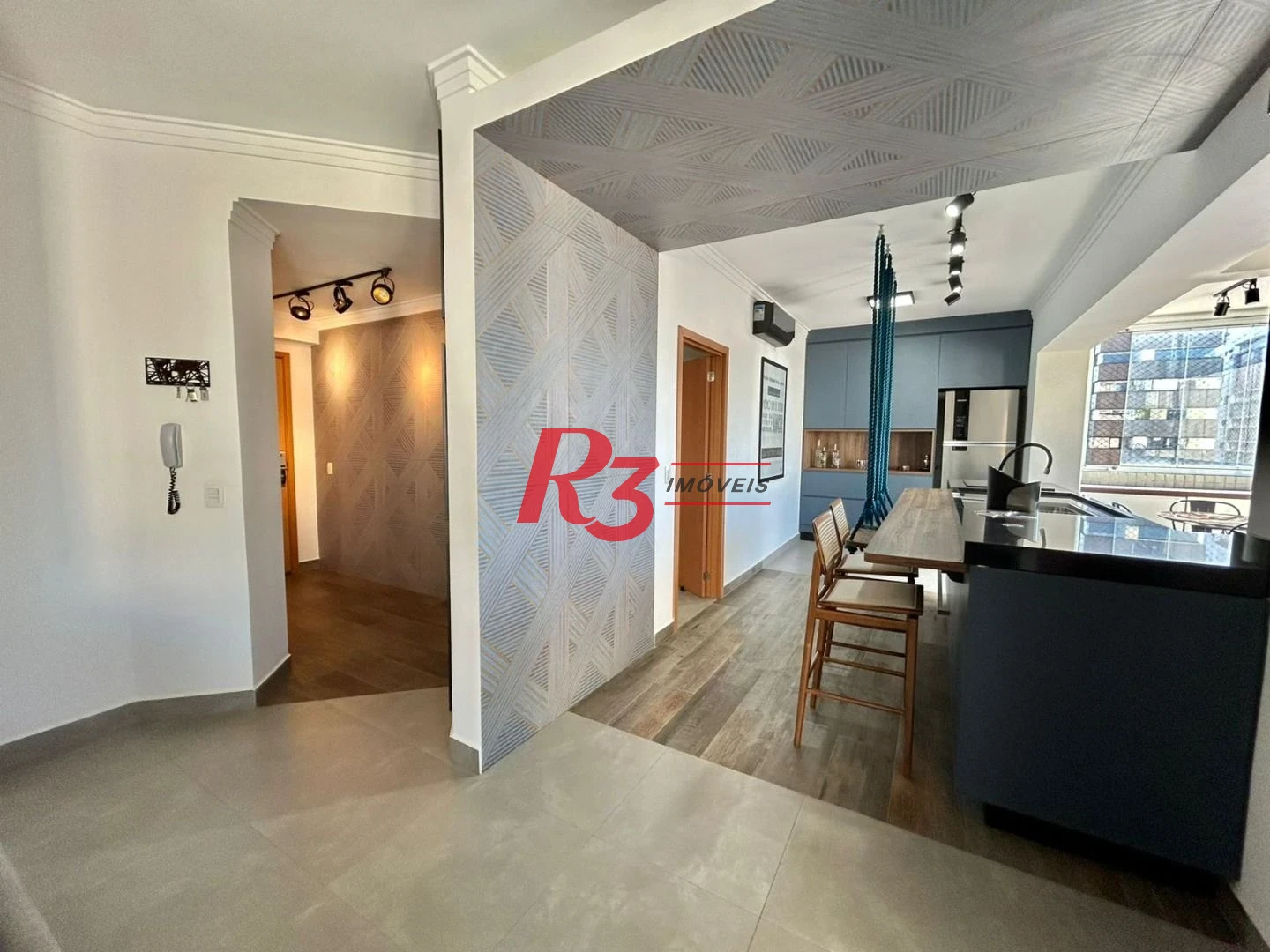 Apartamento com 2 dormitórios à venda, 100 m² por R$ 1.690.000,00 - Boqueirão - Santos/SP