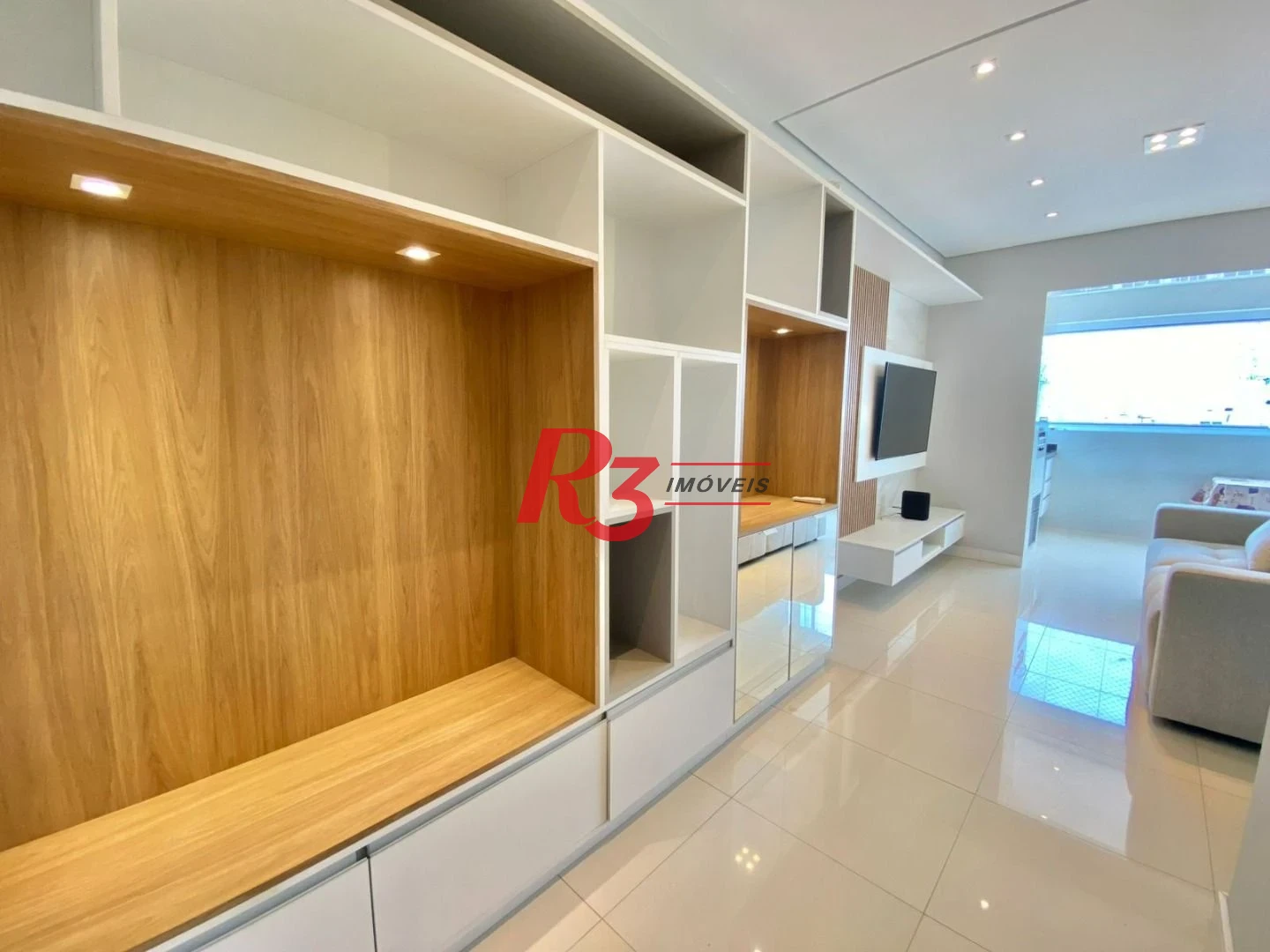 Apartamento com 2 dormitórios à venda, 66 m² por R$ 1.150.000,00 - Boqueirão - Santos/SP