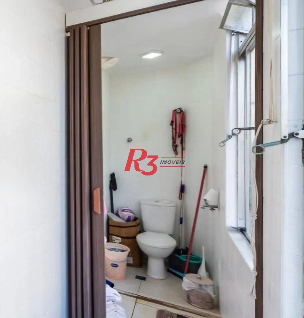 Apartamento com 3 dormitórios à venda, 85 m² por R$ 480.000,00 - Boqueirão - Santos/SP