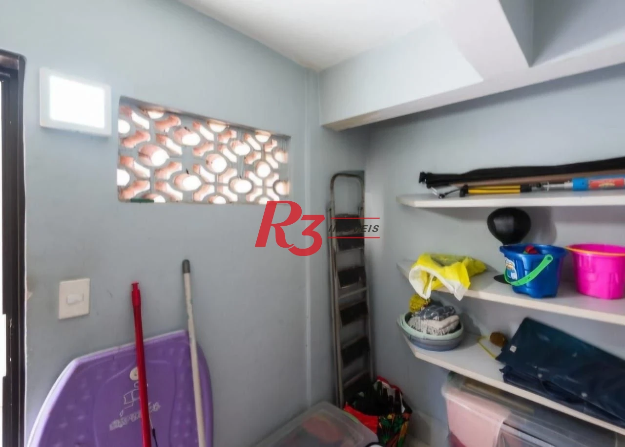 Apartamento com 3 dormitórios à venda, 85 m² por R$ 480.000,00 - Boqueirão - Santos/SP