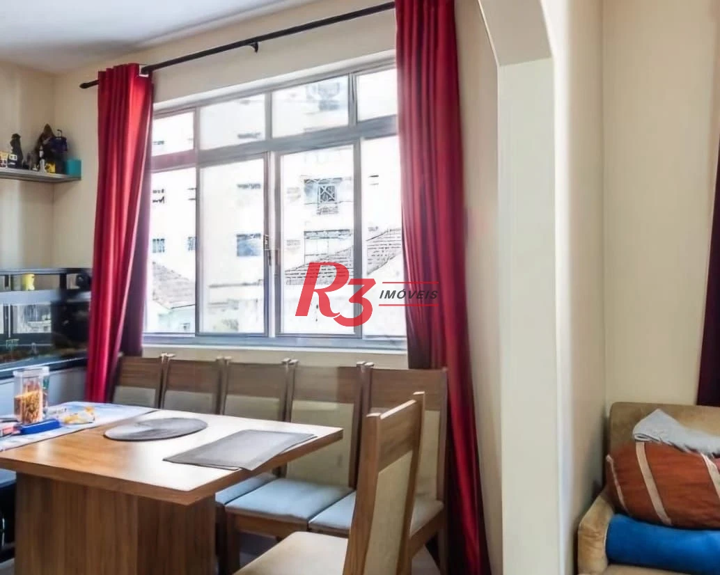Apartamento com 3 dormitórios à venda, 85 m² por R$ 480.000,00 - Boqueirão - Santos/SP