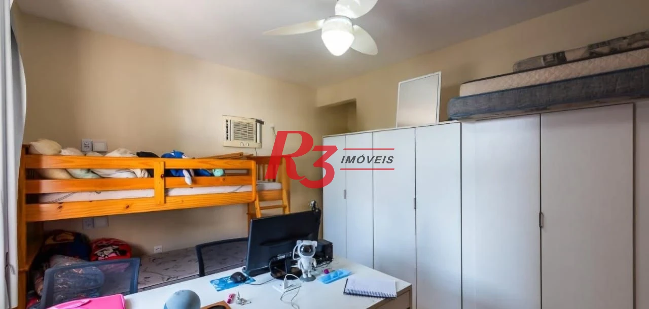 Apartamento com 3 dormitórios à venda, 85 m² por R$ 480.000,00 - Boqueirão - Santos/SP