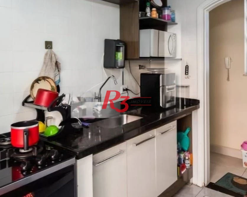 Apartamento com 3 dormitórios à venda, 85 m² por R$ 480.000,00 - Boqueirão - Santos/SP