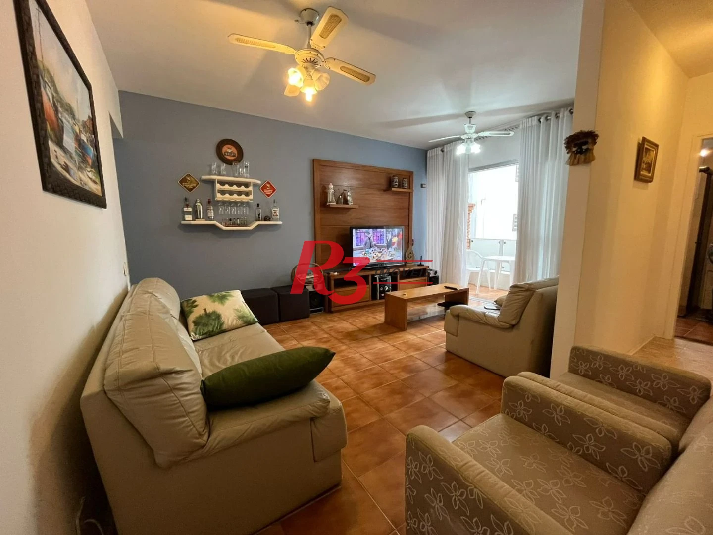 Apartamento com 3 dormitórios à venda, 82 m² por R$ 500.000,00 - Jardim Tejereba - Guarujá/SP