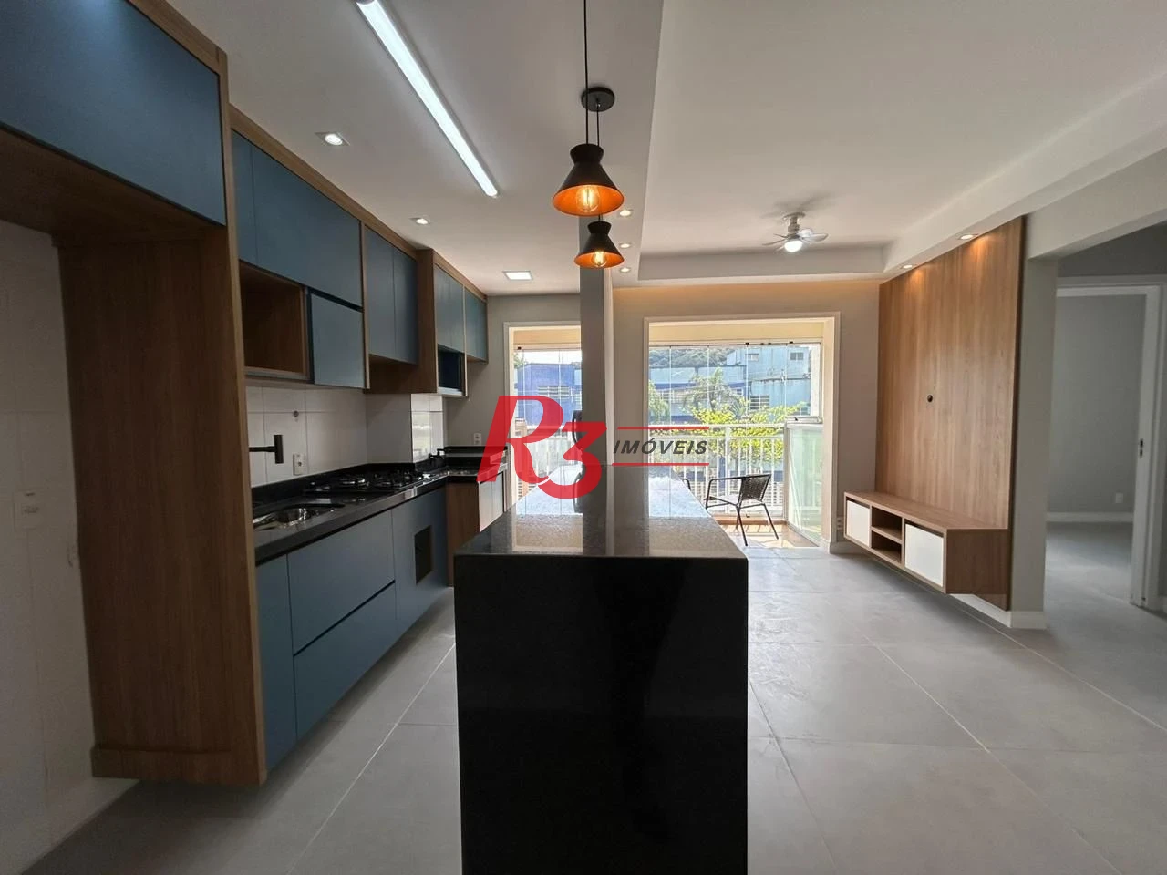 Apartamento com 2 dormitórios à venda, 52 m² por R$ 400.000,00 - Morro Nova Cintra - Santos/SP