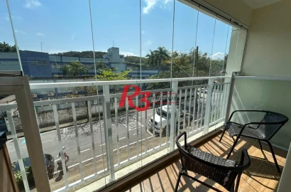 Apartamento com 2 dormitórios à venda, 52 m² por R$ 400.000,00 - Morro Nova Cintra - Santos/SP