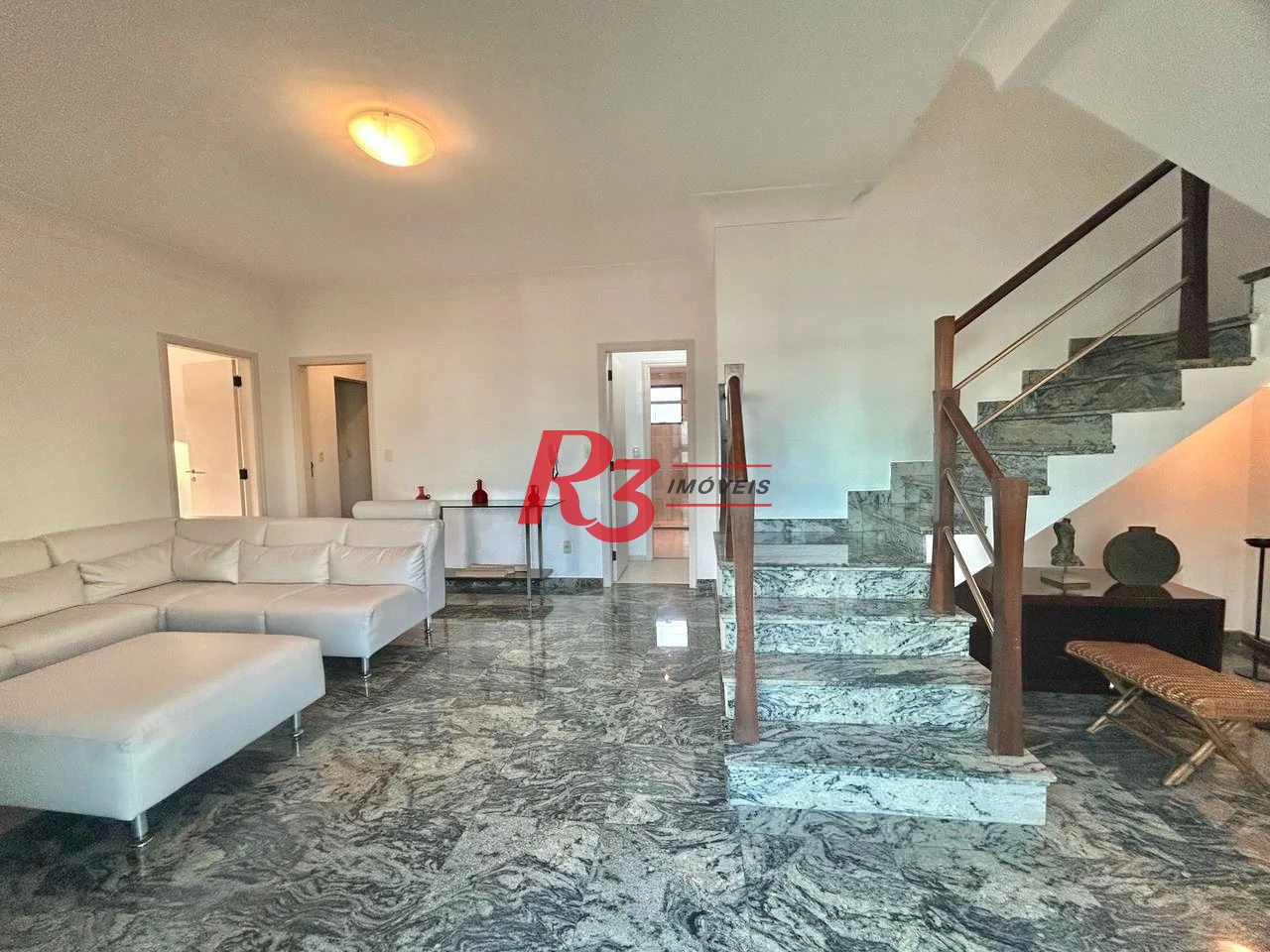 Cobertura com 3 dormitórios à venda, 212 m² por R$ 3.200.000,00 - Aparecida - Santos/SP