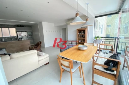 Apartamento com 3 dormitórios à venda, 138 m² por R$ 1.810.000,00 - Gonzaga - Santos/SP