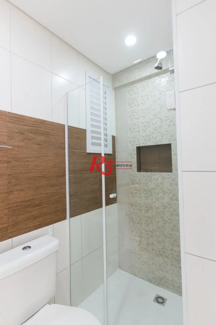 Apartamento com 2 dormitórios à venda, 69 m² - Encruzilhada - Santos/SP