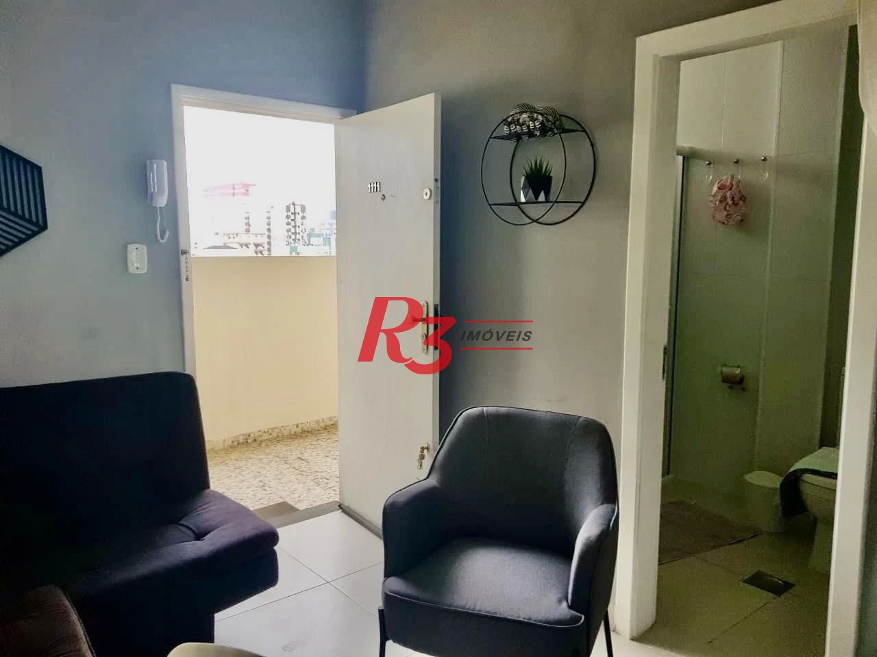 Apartamento à venda, 55 m² por R$ 415.000,00 - Gonzaga - Santos/SP