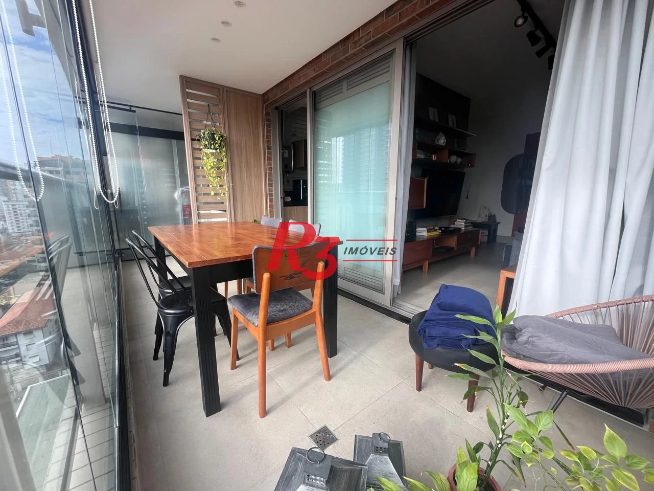 Apartamento com 1 dormitório à venda, 60 m² por R$ 880.000,00 - Aparecida - Santos/SP