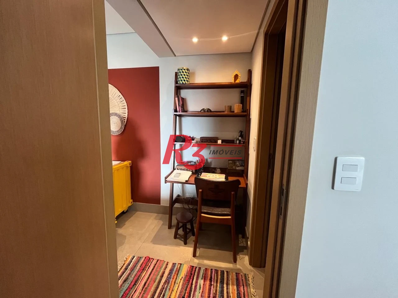 Apartamento com 1 dormitório à venda, 60 m² por R$ 880.000,00 - Aparecida - Santos/SP