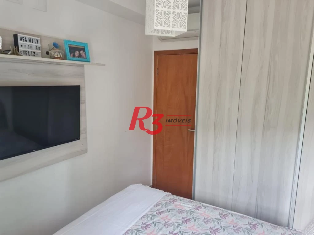 Apartamento à venda, 59 m² por R$ 535.000,00 - Vila Matias - Santos/SP