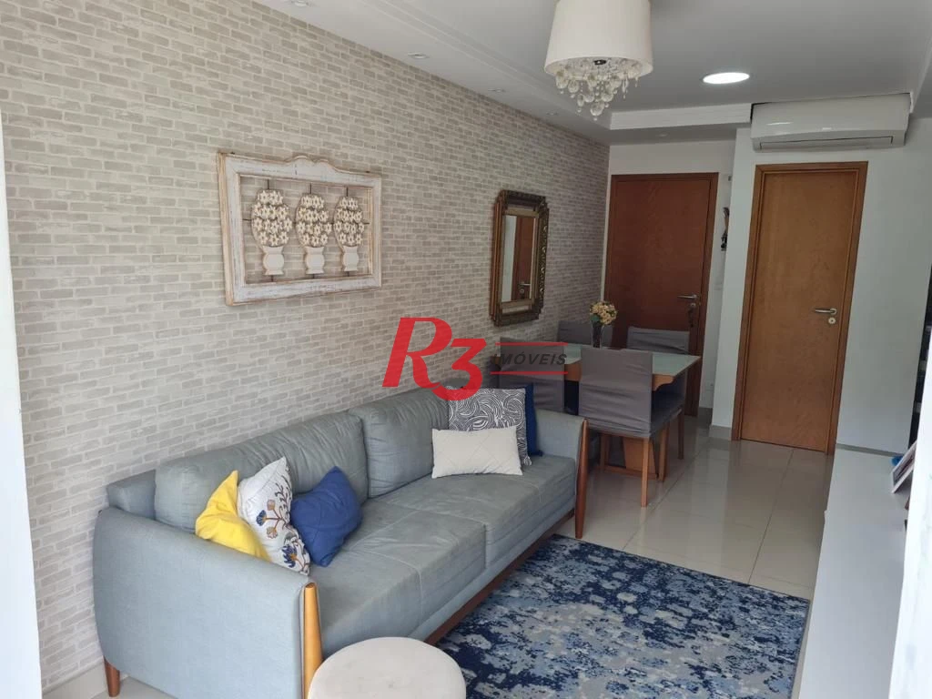 Apartamento à venda, 59 m² por R$ 535.000,00 - Vila Matias - Santos/SP