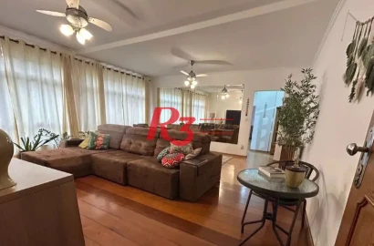 Apartamento à venda, 133 m² por R$ 800.000,00 - Gonzaga - Santos/SP